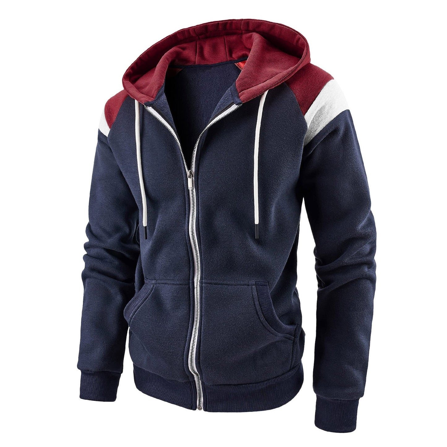 Herren sportlicher Kapuzenzipper ModeGeist