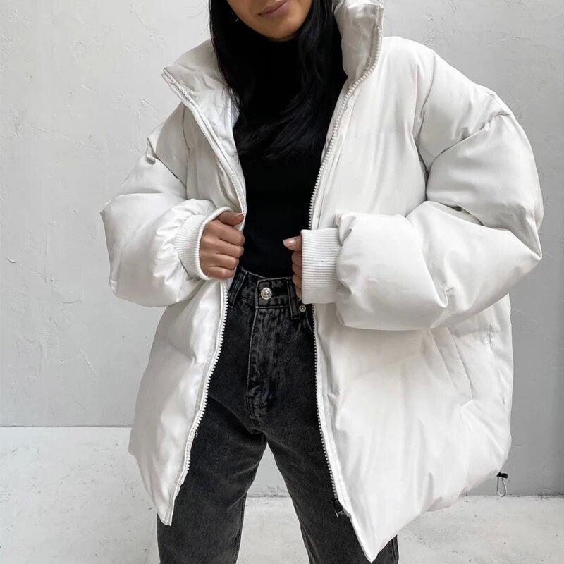 Damen oversized Daunenjacke ModeGeist