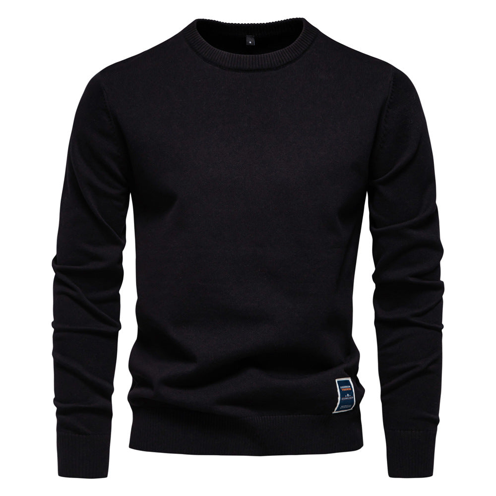 Herren Strickpullover aus hochwertiger Baumwollmischung mit angenehmer Passform ModeGeist
