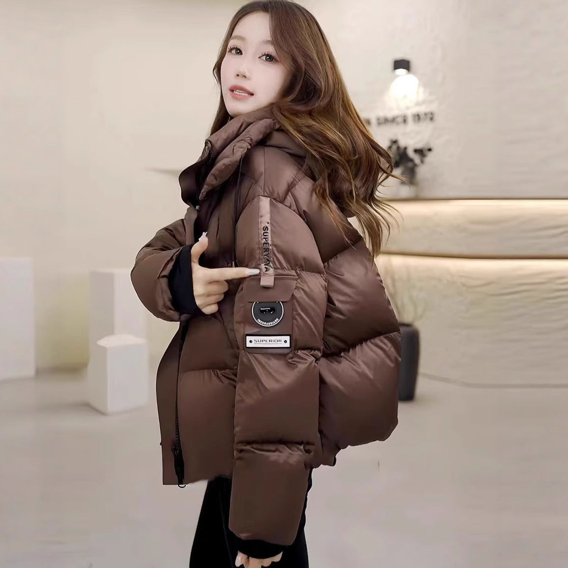 Damen Federdaunenjacke ModeGeist