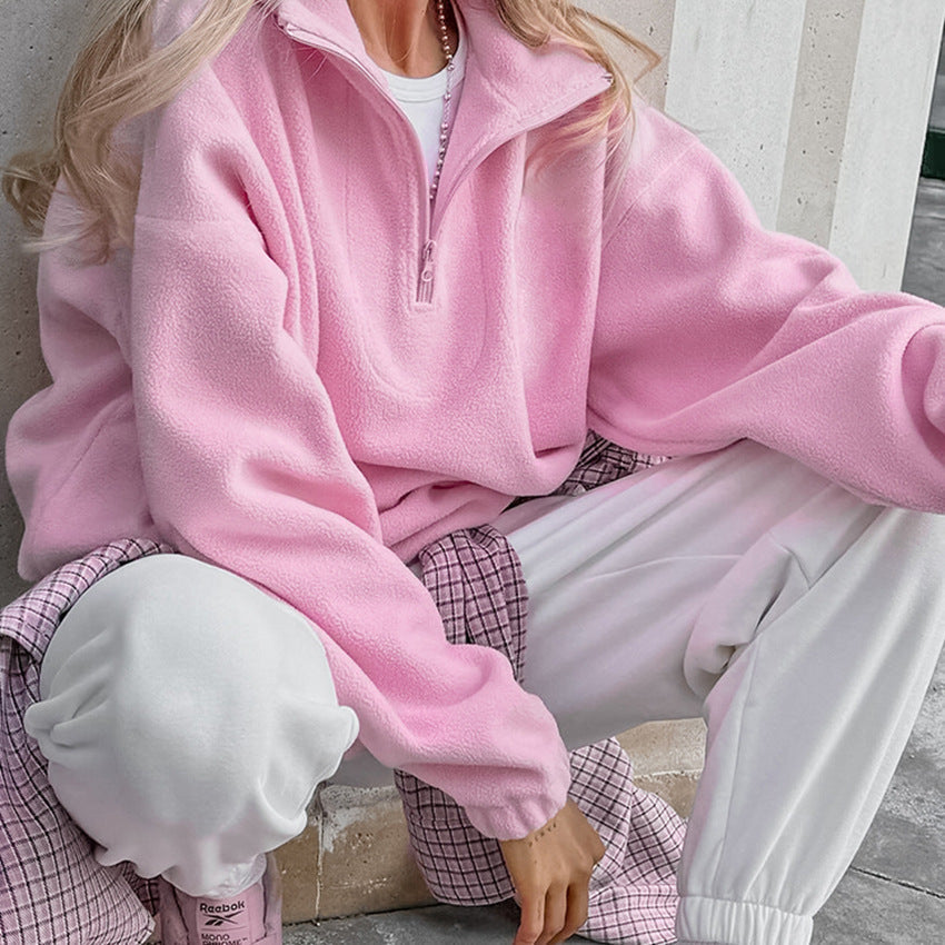Damen Fleece Pullover ModeGeist