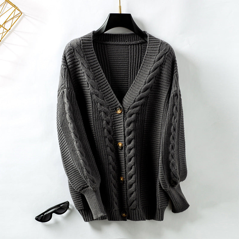 ModeGeist | Weinlese Strickjacke