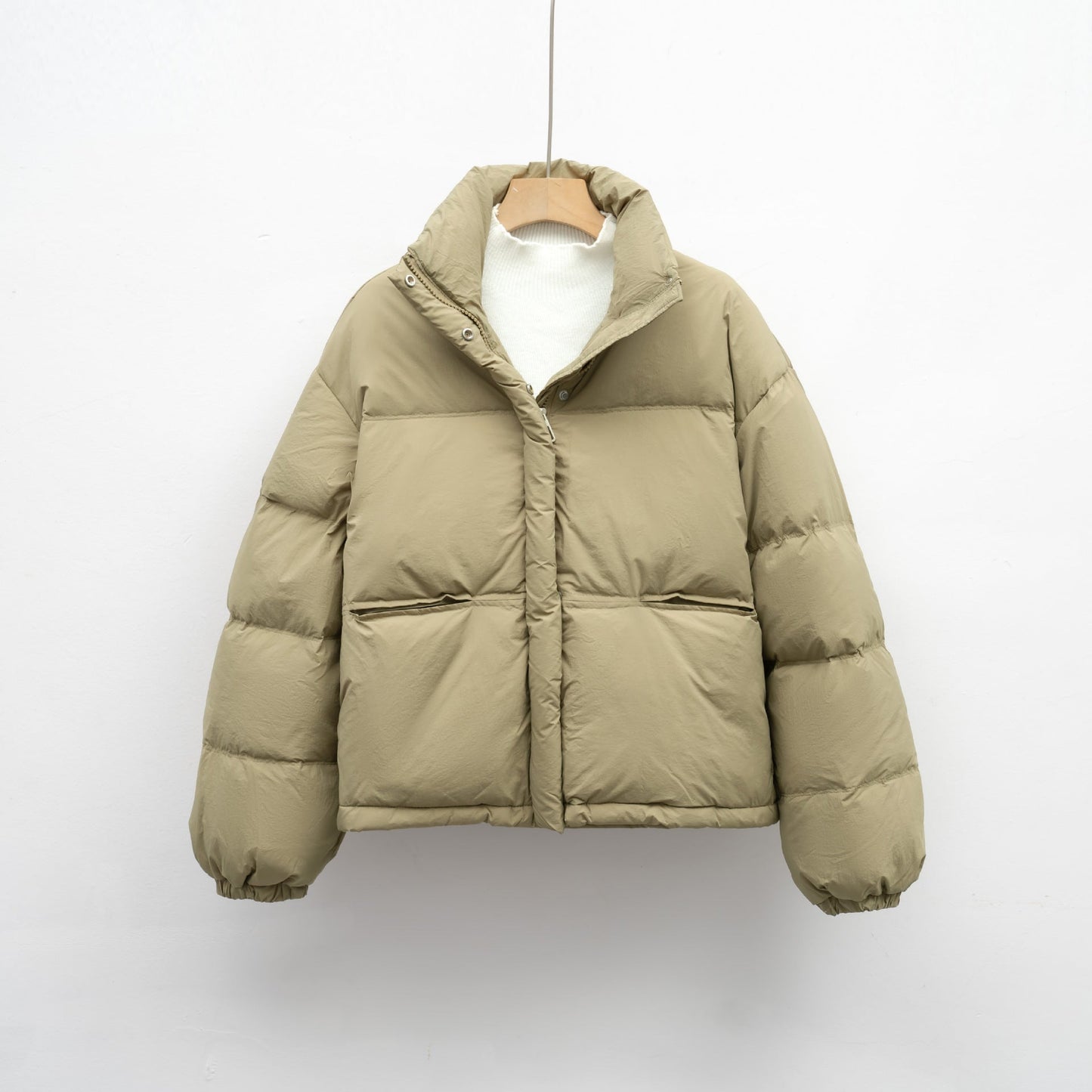 Damen Kompakte Winterjacke mit voluminösem Schnitt ModeGeist