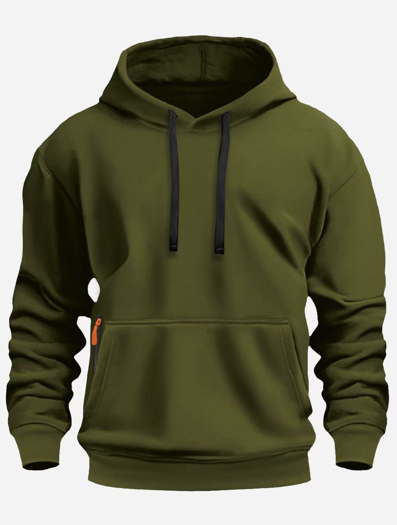 Herren sportlicher Kapuzenpullover mit praktischen Taschen und atmungsaktivem Material ModeGeist
