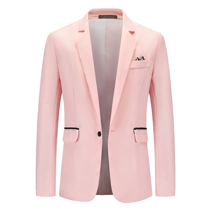 Herren Eleganter Anzugblazer mit feiner Struktur und modernem Schnitt ModeGeist