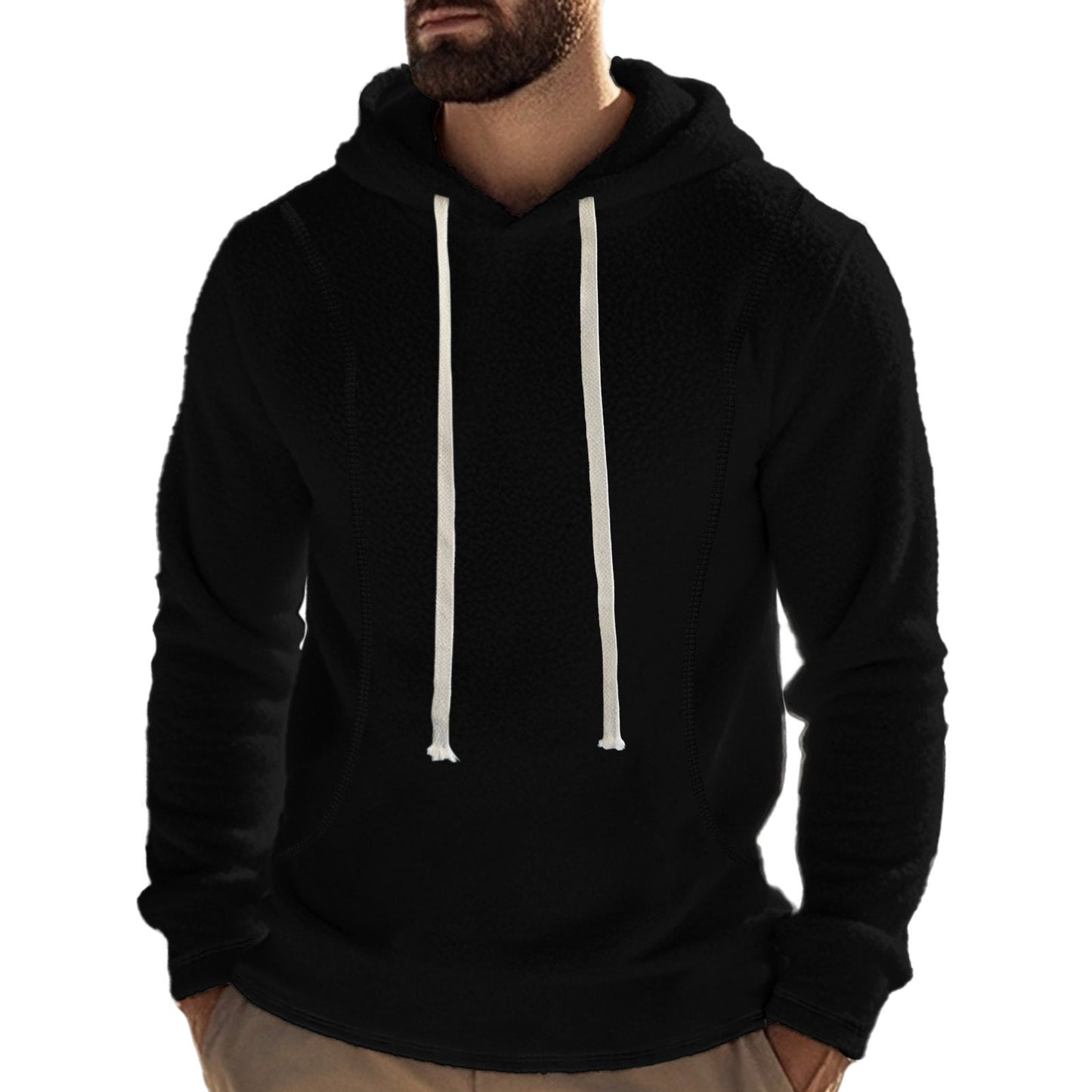Herren Hochwertiger Fleece-Hoodie mit praktischer Kängurutasche und stylischem Design ModeGeist