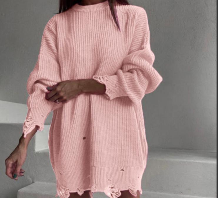 Damen Oversized Strickkleid ModeGeist