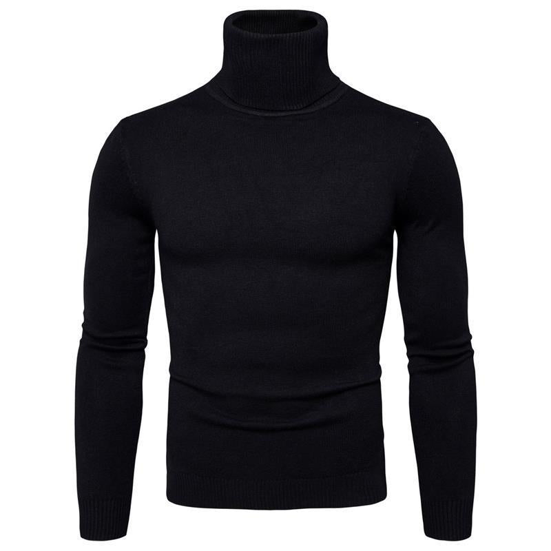 Herren Rollkragenpullover aus feiner Merinowolle ModeGeist