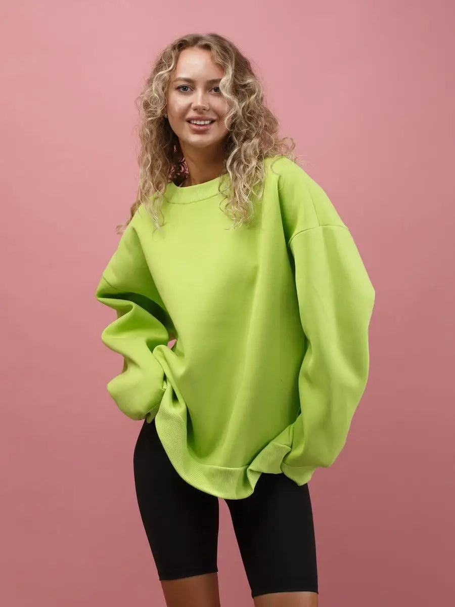 Damen oversized Komfort-Sweatshirt ModeGeist