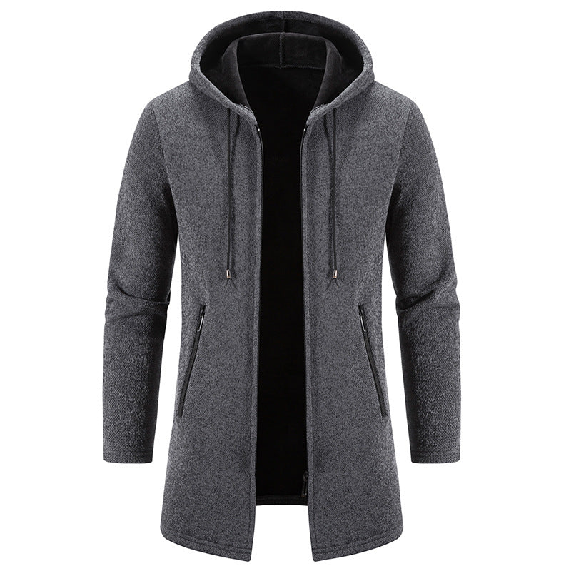 Herren elegante Freizeitjacke mit praktischen Reißverschlusstaschen ModeGeist