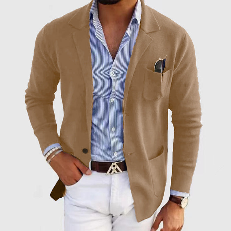 Herren elegante und bequeme Strickjacke ModeGeist