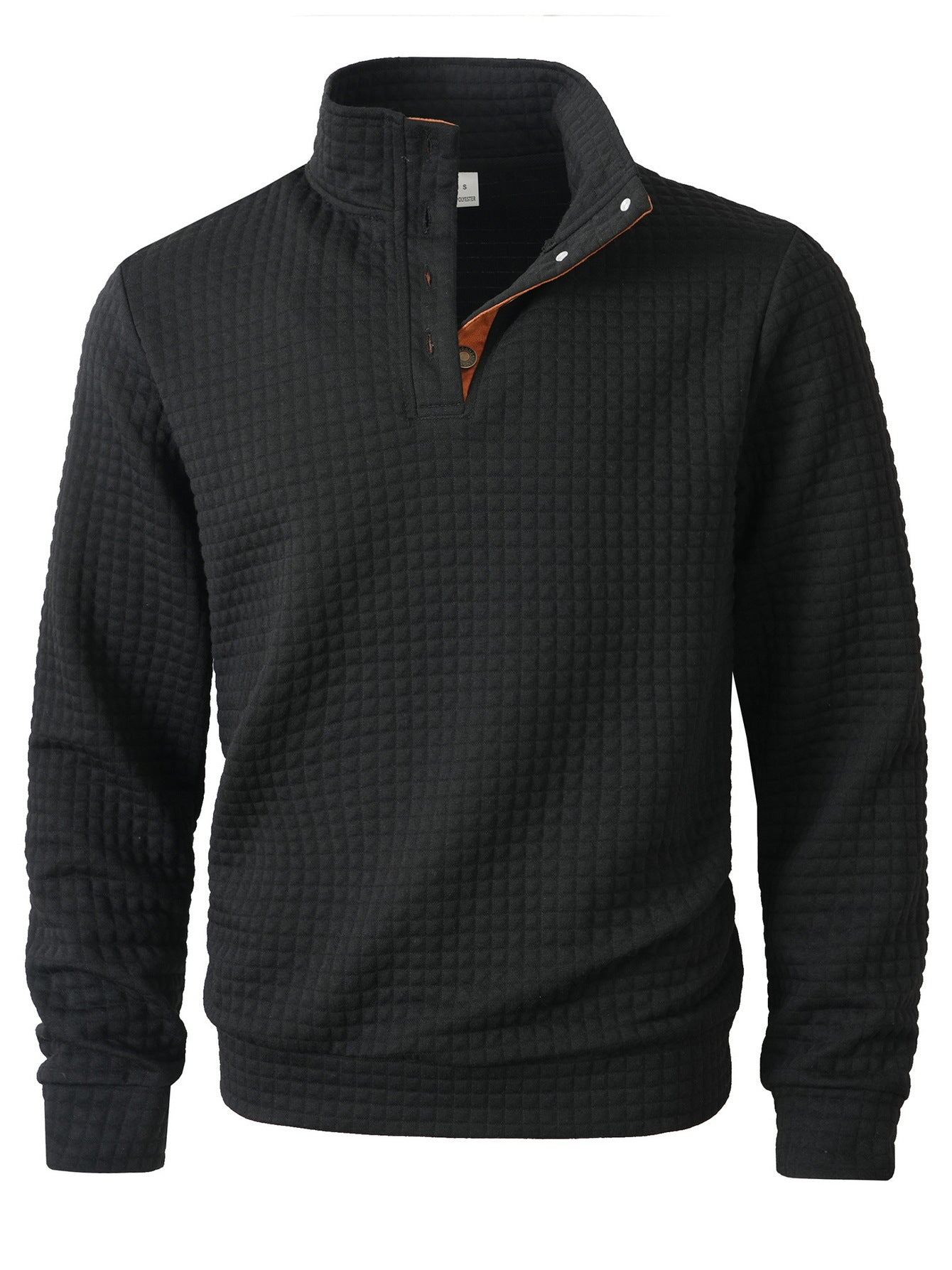 Herren stylischer Pullover mit modischem Stehkragen ModeGeist