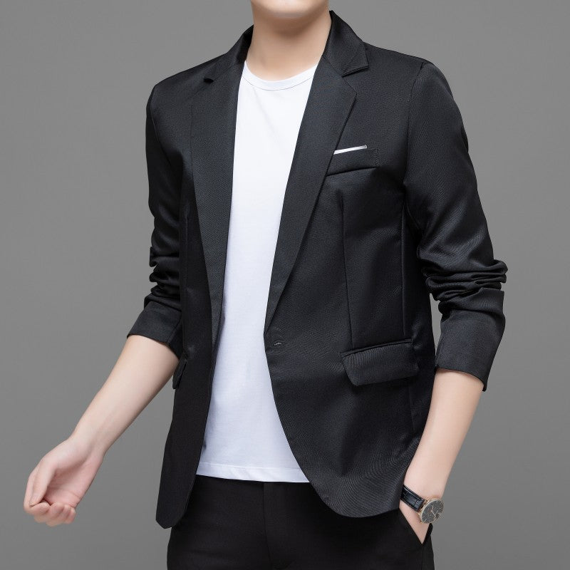 Herren modernen Blazer mit eleganter Passform und praktischen Taschen ModeGeist