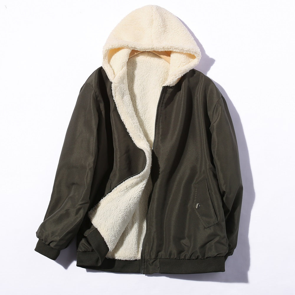 Damen Kuschelige Fleece-Jacke ModeGeist