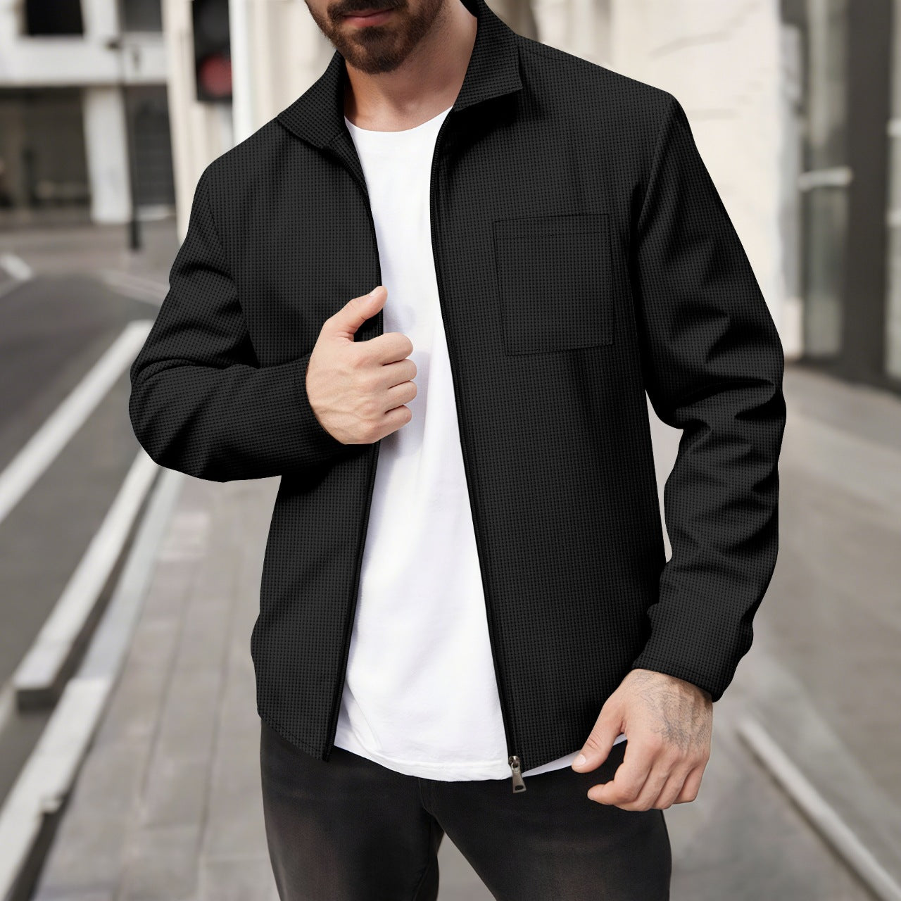 Herren sportliche Jacke ModeGeist