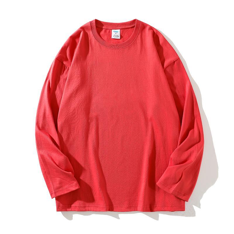Damen vielseitiges Langarm-T-Shirt aus hochwertiger Baumwolle ModeGeist