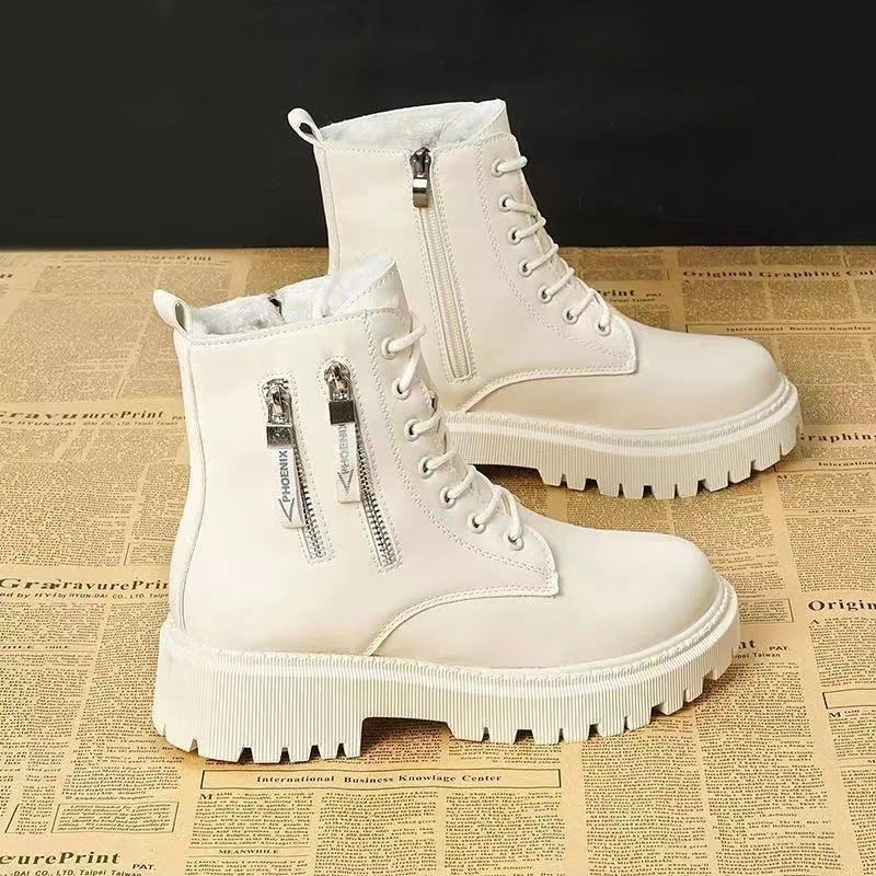 ModeGeist | Vielseitige Warme Kurze Stiefel