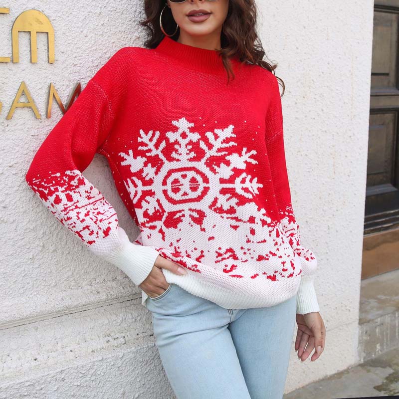 ModeGeist | Jacquard Weihnachtspullover
