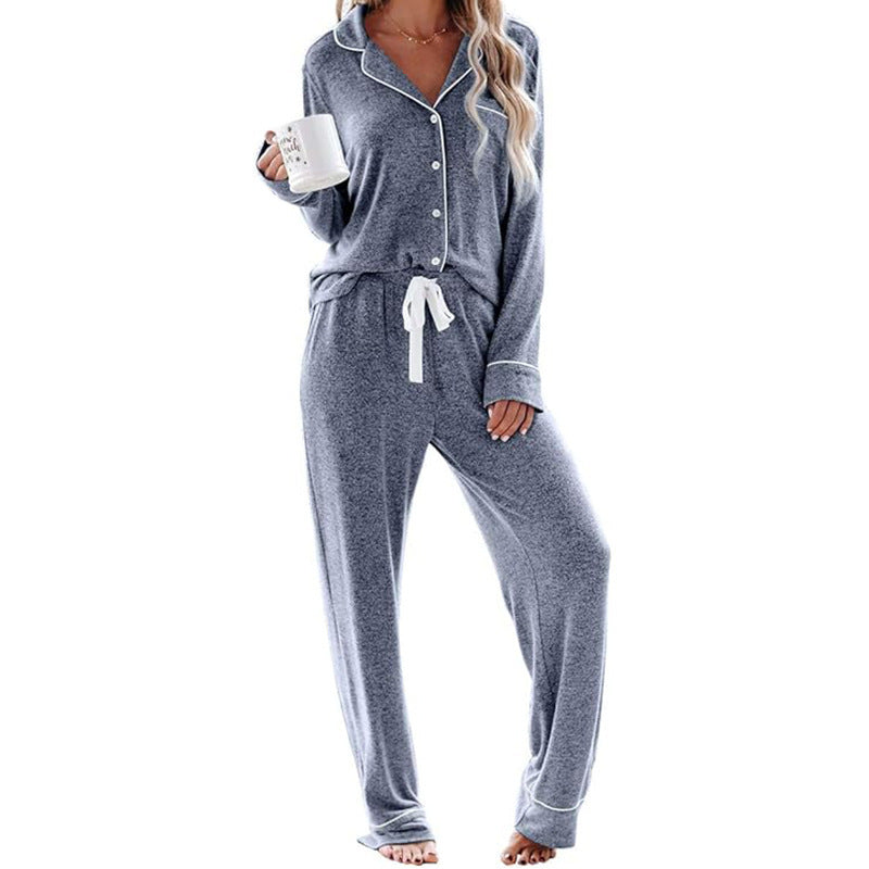 Damen Schlafanzug-Set aus weichem, atmungsaktivem Material ModeGeist