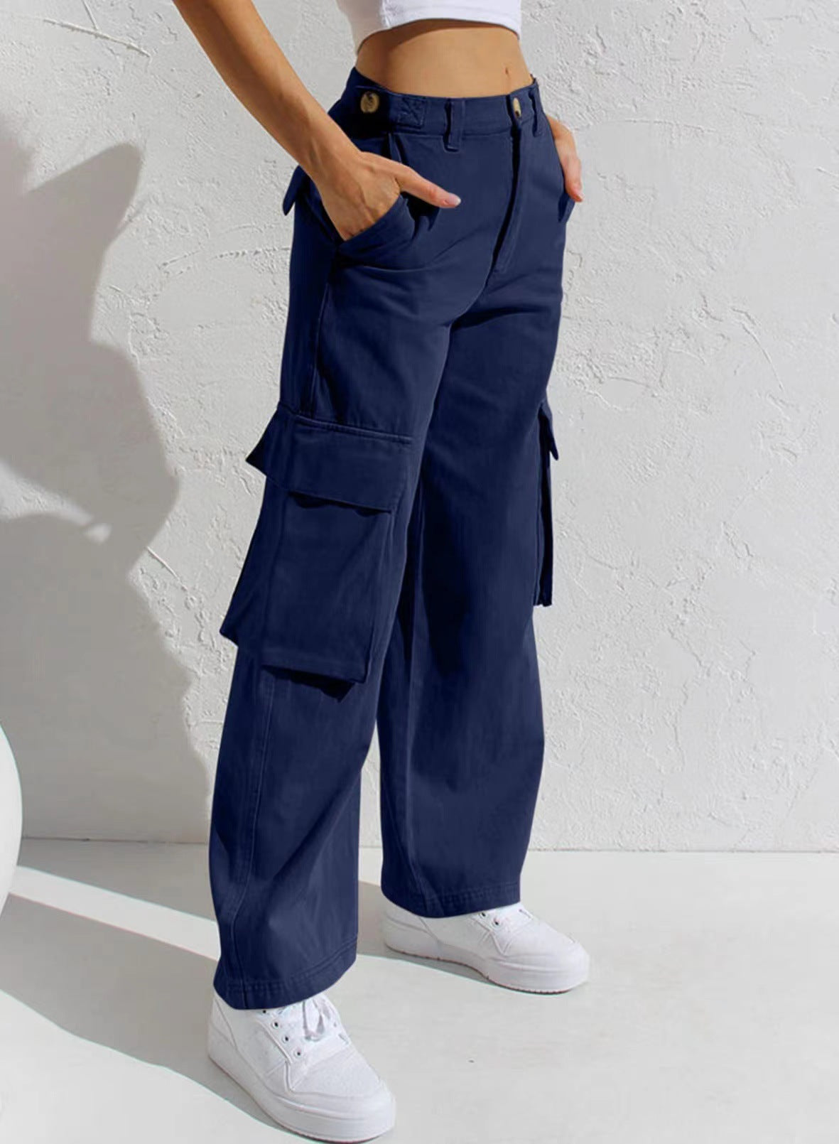 Damen Utility-Hose im Cargo-Stil ModeGeist