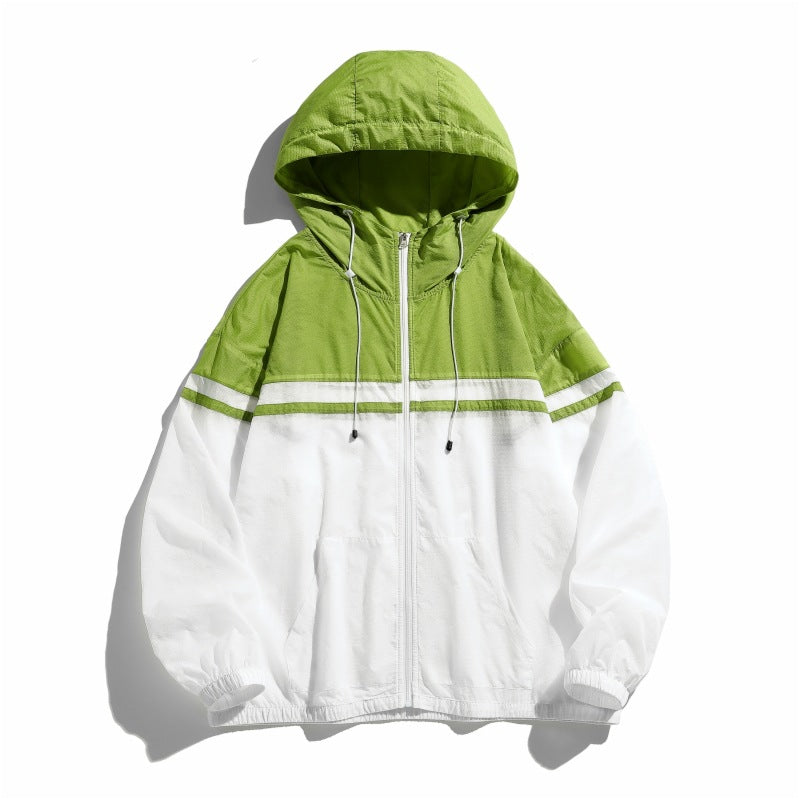 Damen funktionale Übergangsjacke mit verstellbarer Kapuze und atmungsaktiven Einsätzen ModeGeist