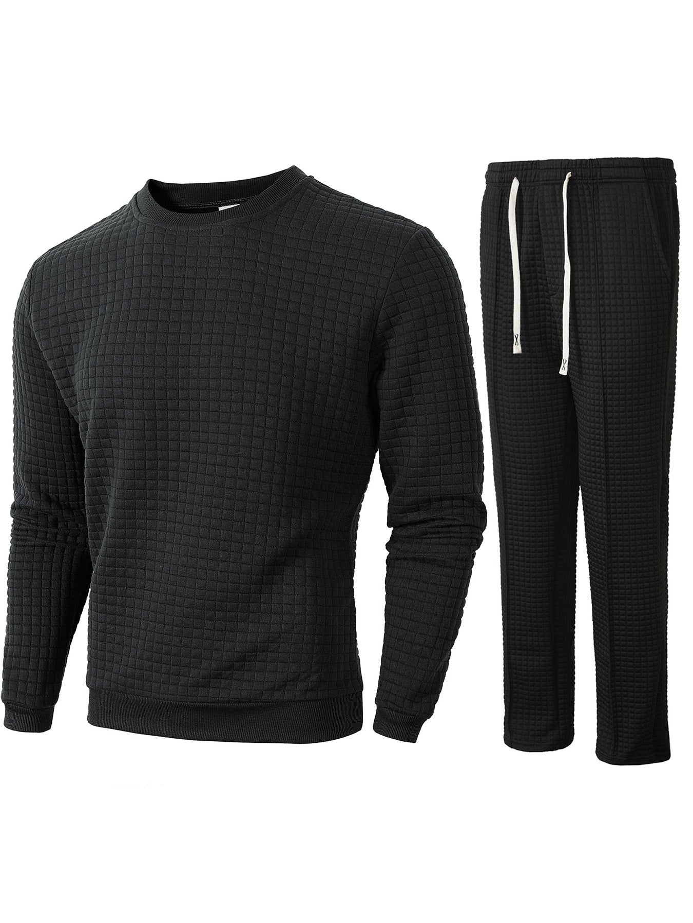 Herren gemütliches Sweatshirt und Jogginghose Set ModeGeist
