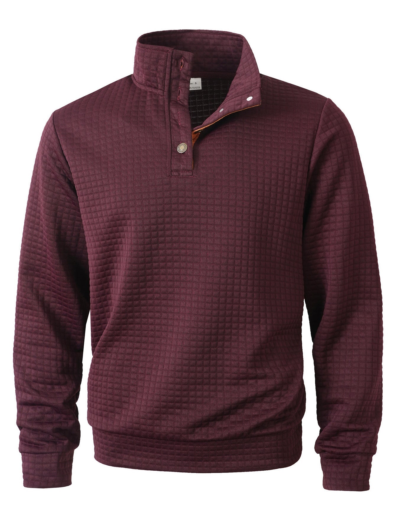 Herren stylischer Pullover mit modischem Stehkragen ModeGeist