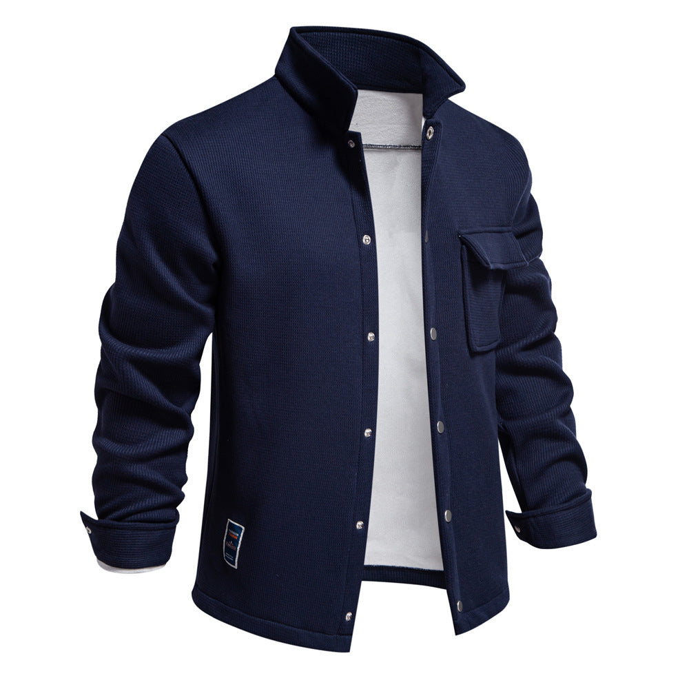Herren Schulterjacke aus hochwertigem Thermostoff ModeGeist