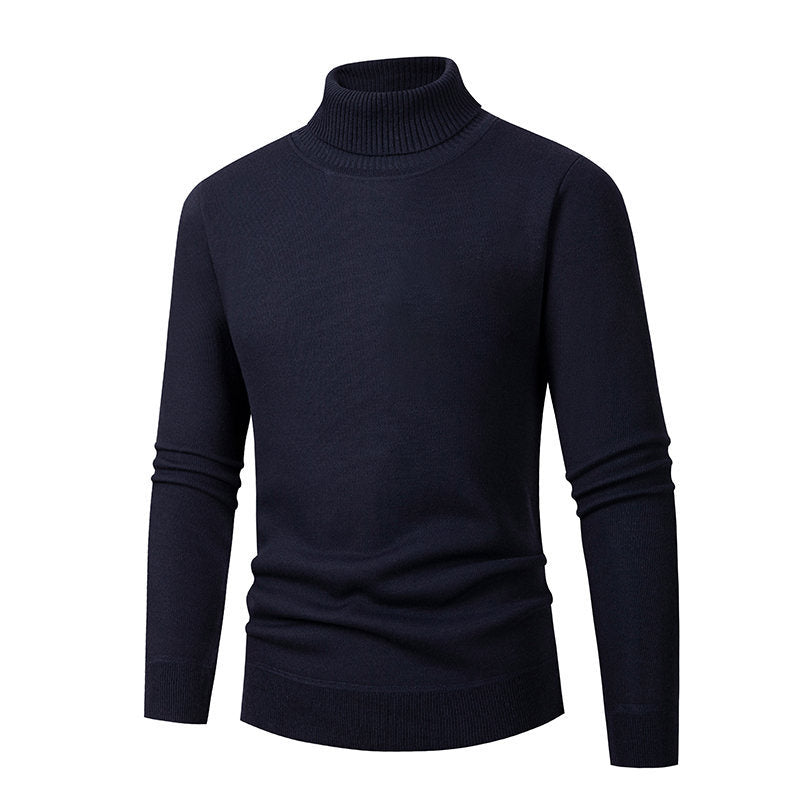 Herren eleganter Rollkragenpullover aus hochwertigem Material ModeGeist