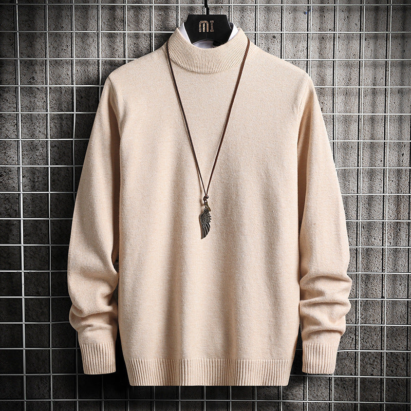 Herren Rollkragenpullover aus weicher Strickqualität ModeGeist