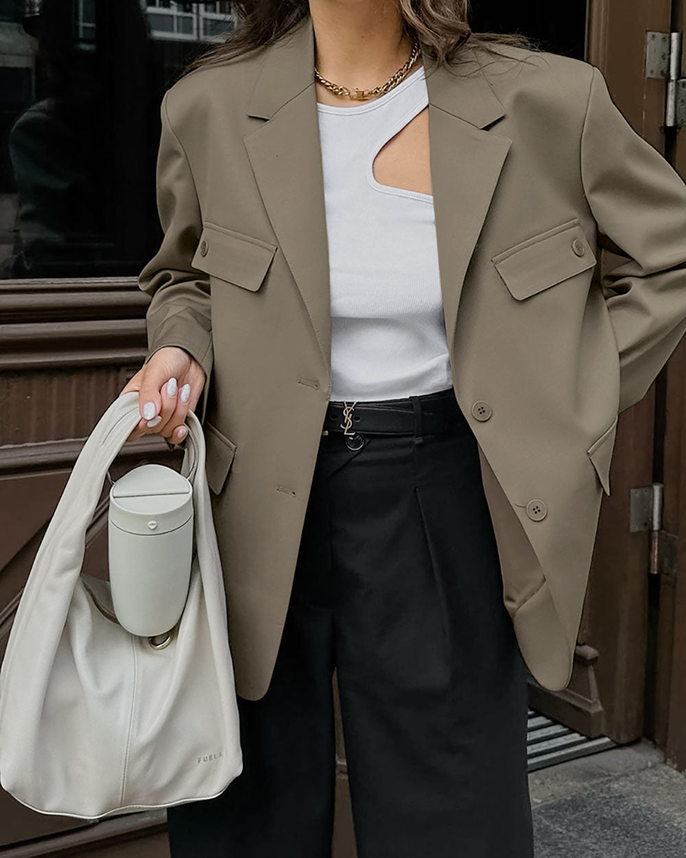 ModeGeist | Loose Fit Vier Taschen Design Blazer