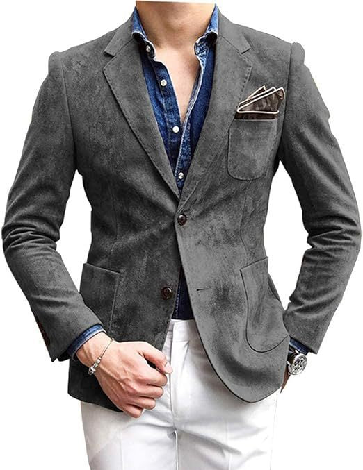 Herren Elegant strukturierter Blazer ModeGeist