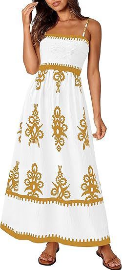 Elegantes Maxikleid für Damen mit Bordüre von MODEGEIST