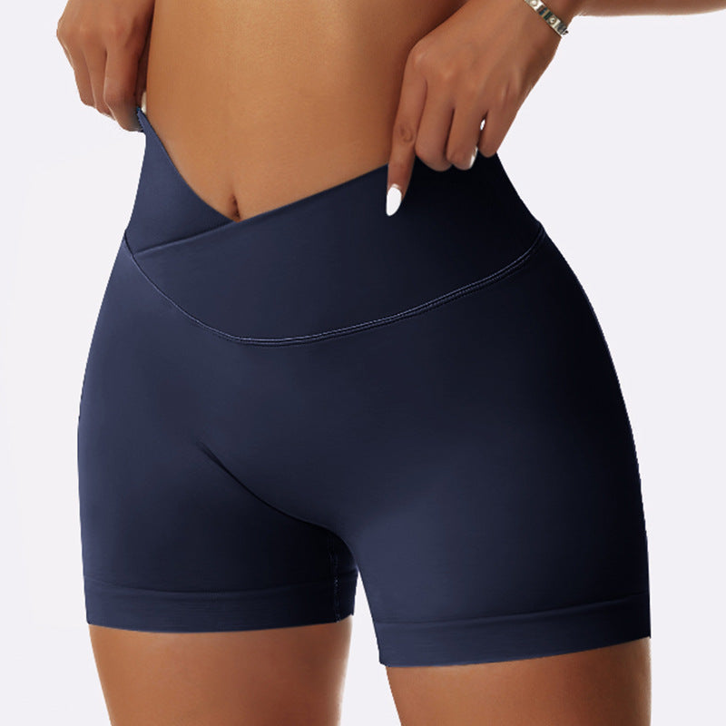 Sporty High-Waisted Women's Shorts with Breathable Comfort Design by MODEGEIST