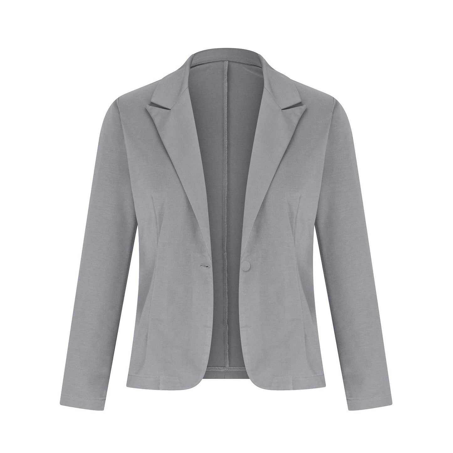Damen Eleganter Blazer mit modernem Schnitt und praktischen Taschen ModeGeist