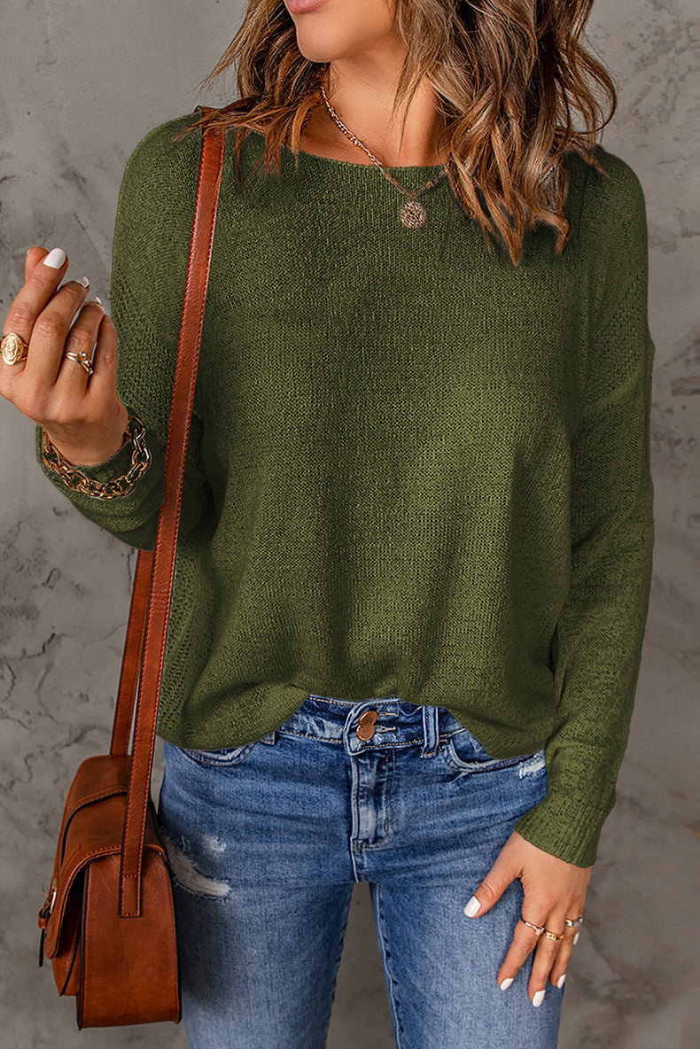 Damen lässiges Strickoberteil ModeGeist
