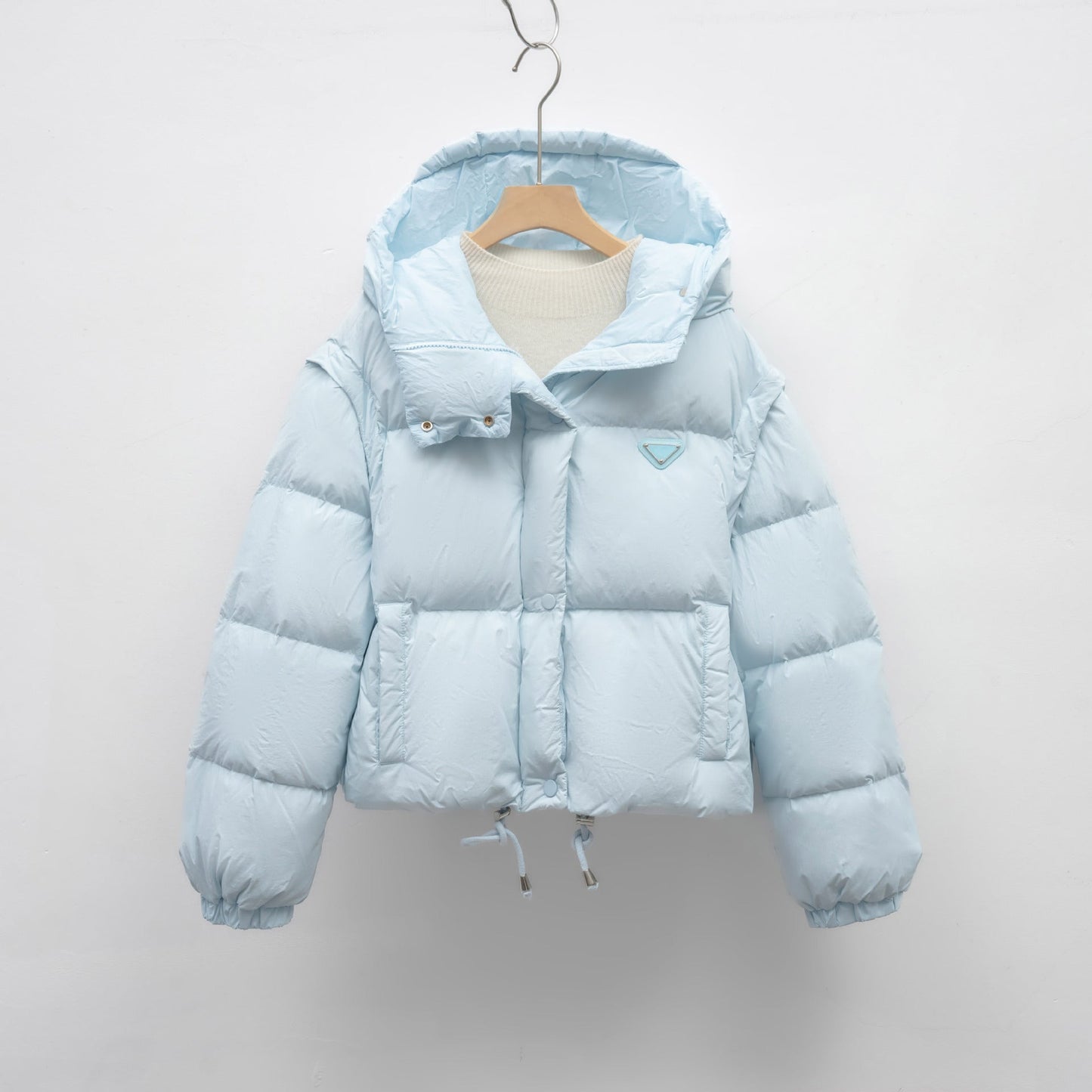 Damen Pufferjacke mit verstellbarem Bund und weichem Innenfutter ModeGeist