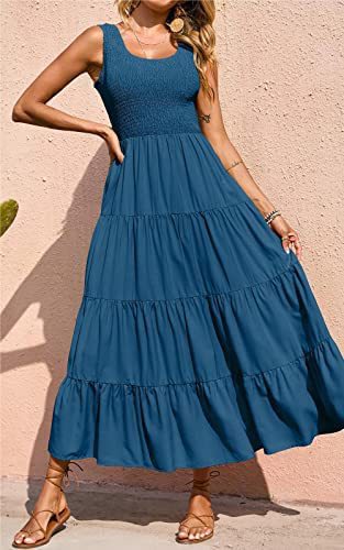 Elegantes Maxikleid für Damen mit Rüschen und figurbetontem Schnitt von MODEGEIST