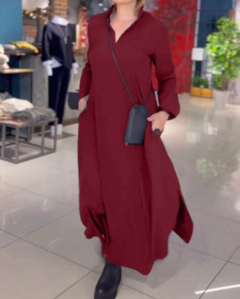 Elegantes und bequemes Alltags-Kleid für Damen – Lässiger, schicker Freizeitlook main image 1