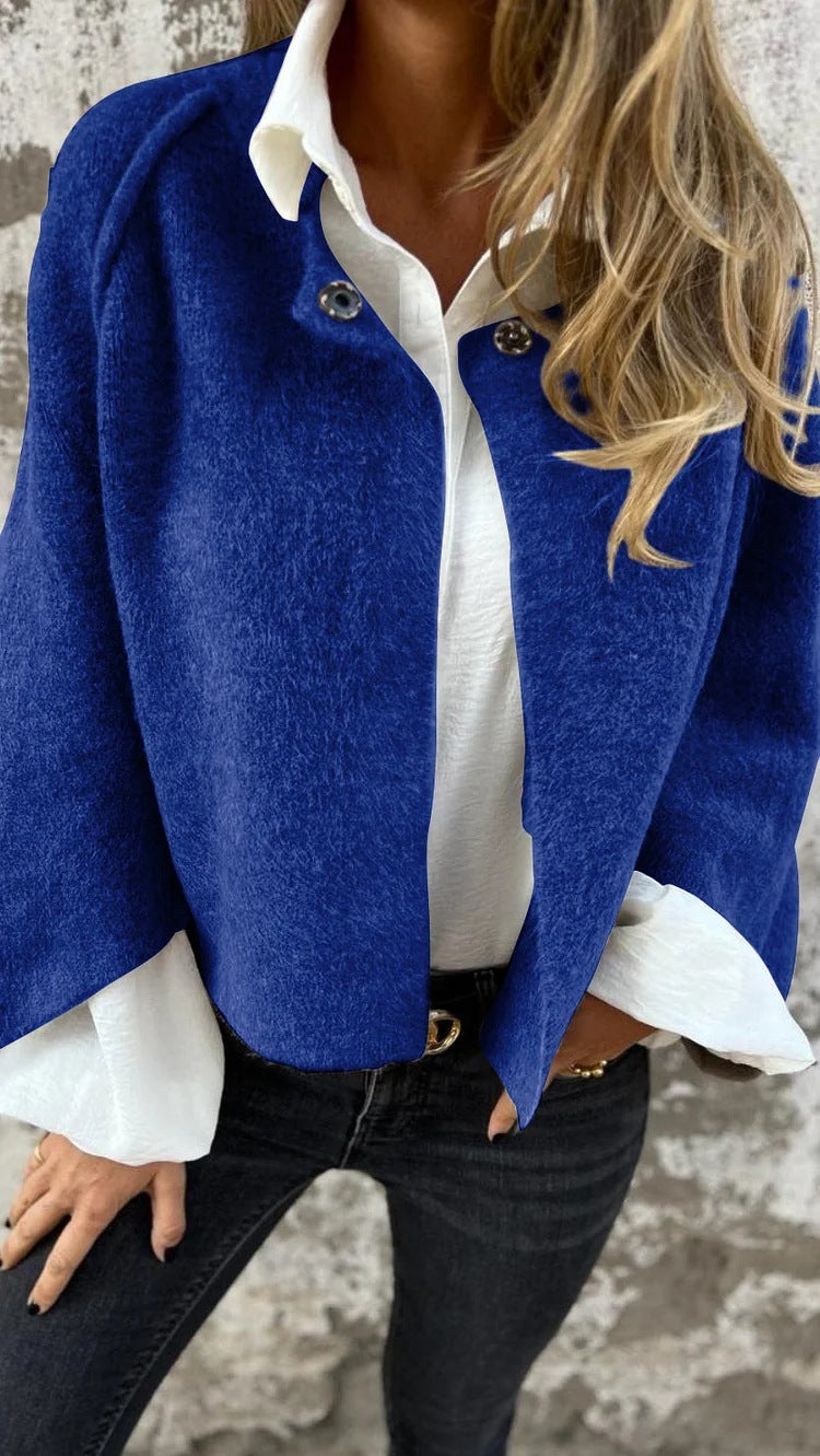 ModeGeist | Kurze Cashmere Langarmjacke