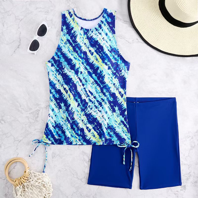 Modisches Damen Bade-Tanktop und -Shorts Set MODEGEIST