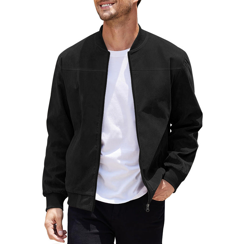 Herren stylische Bomberjacke mit sportlichem Schnitt ModeGeist