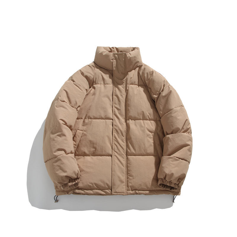 Damen gesteppte Winterjacke mit hohem Kragen ModeGeist