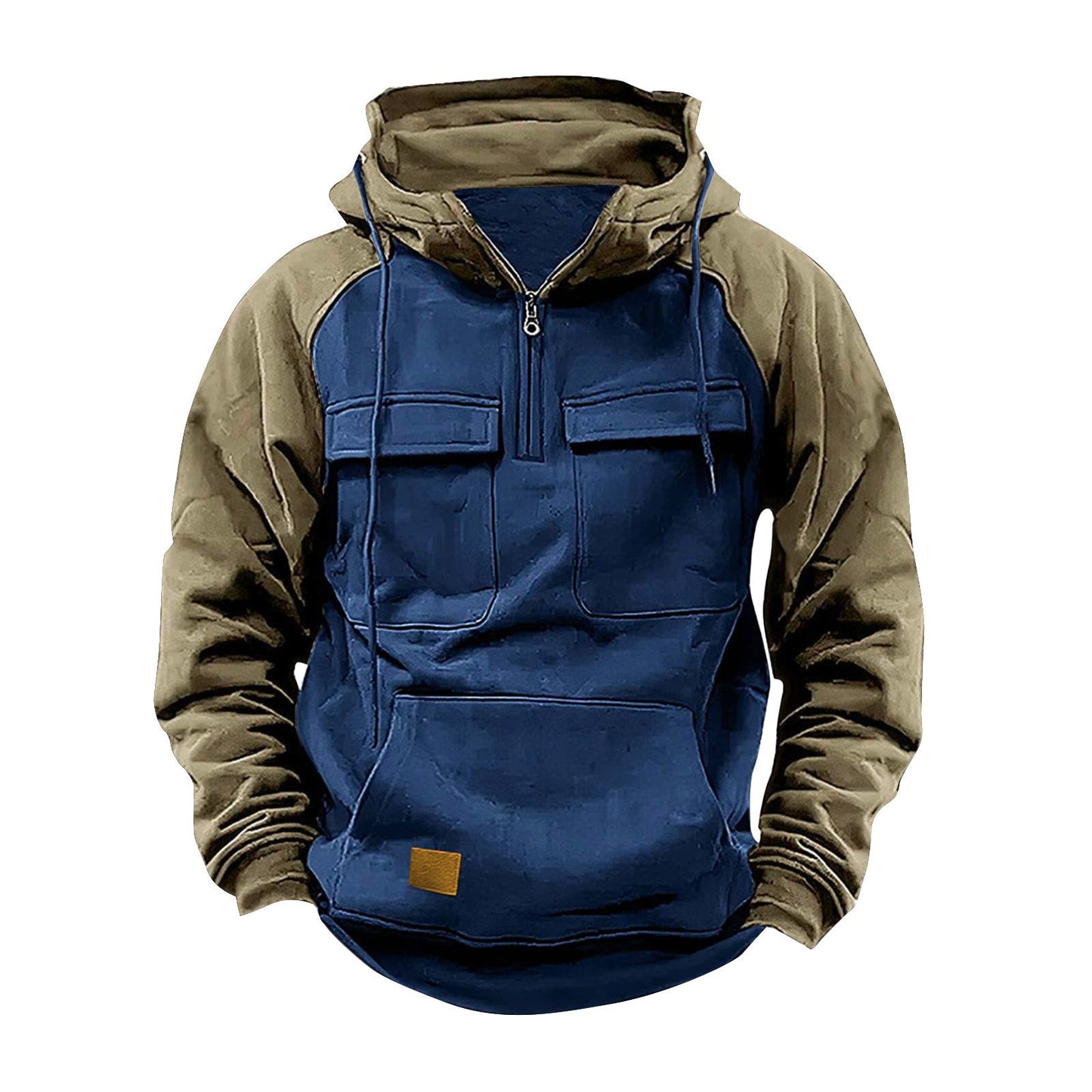 Herren Funktioneller Hoodie mit praktischen Taschen und innovativem Design ModeGeist