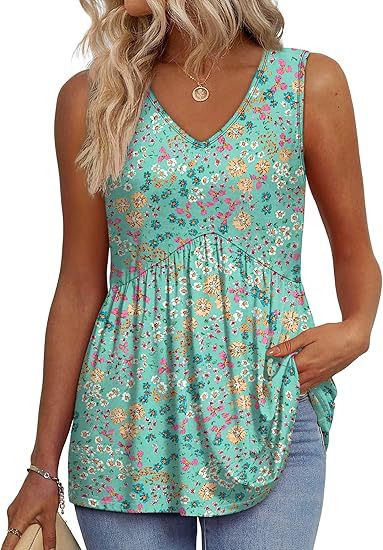 MODEGEIST Damen Casual Top Ärmellos Relaxed Fit Vielseitig