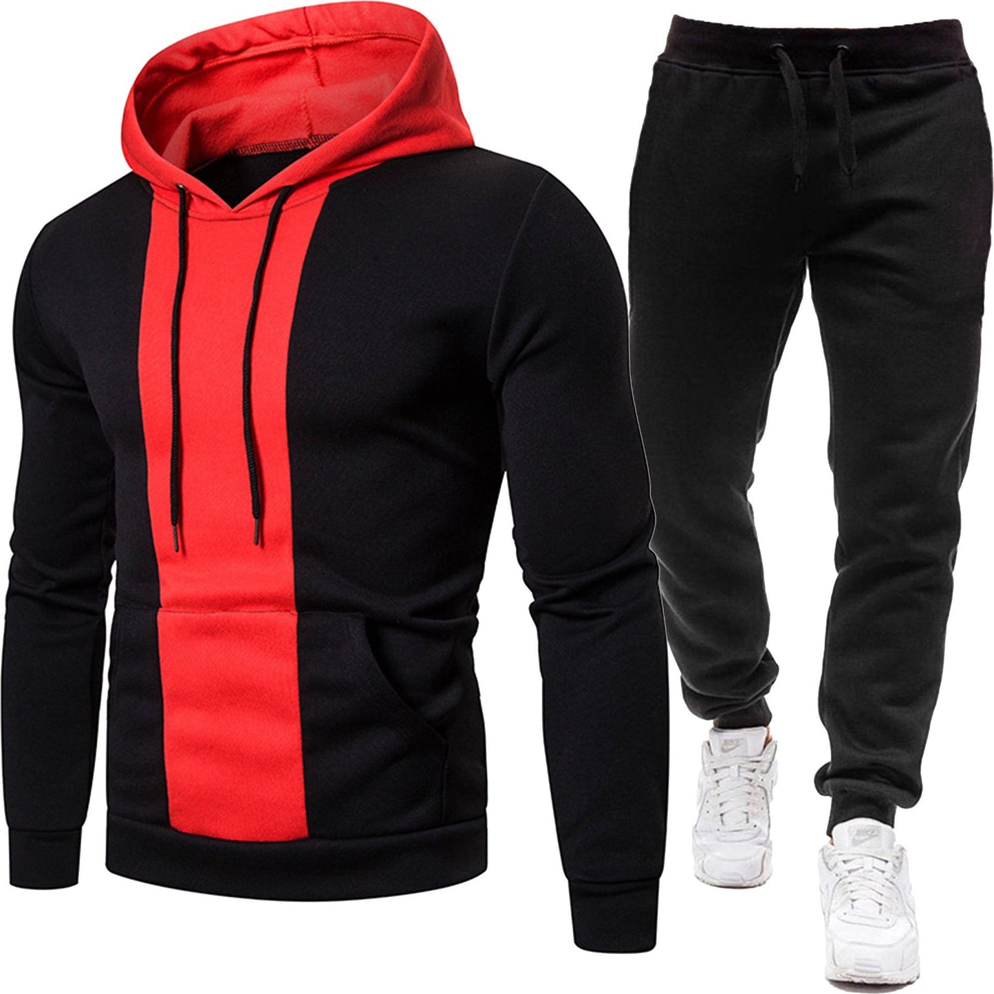 Herren Sportliche Kapuzenjacke und Jogginghose ModeGeist