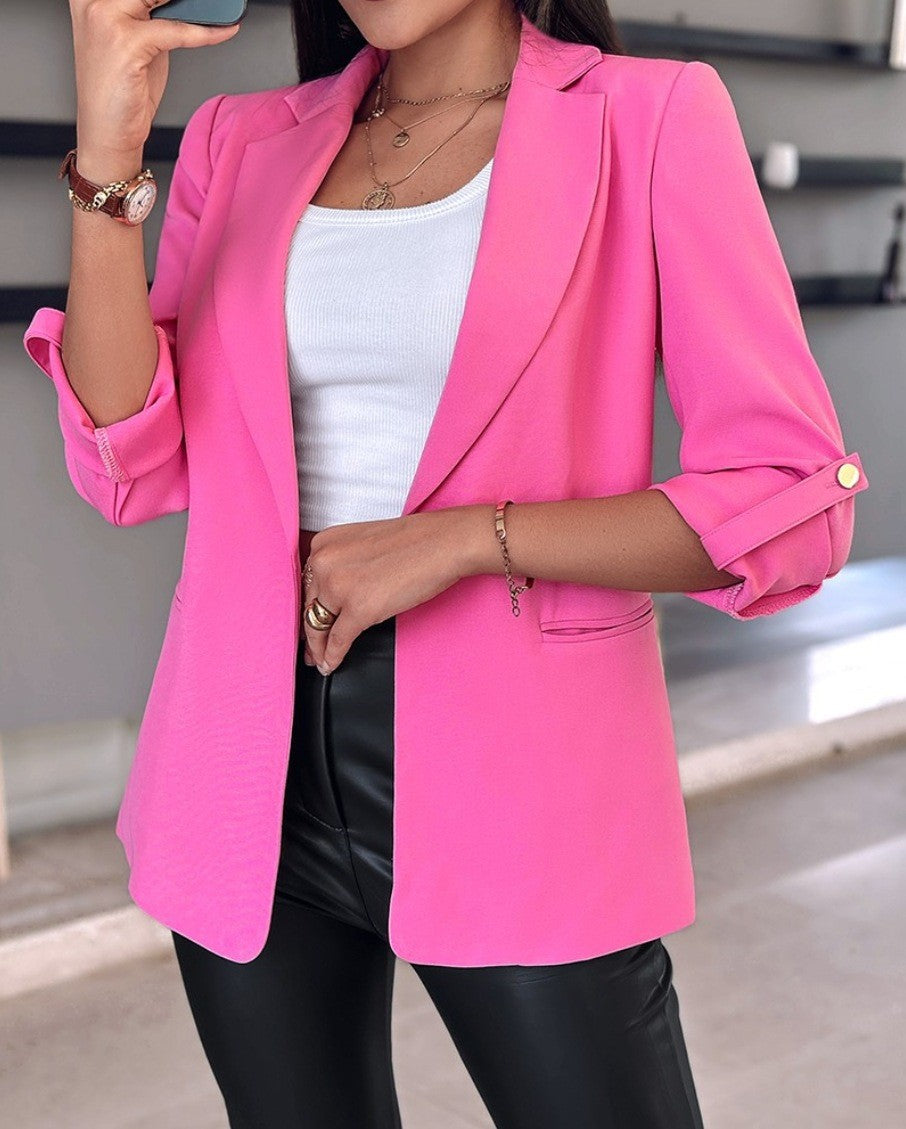 Damen Elegante und modische Blazerjacke mit perfekter Passform ModeGeist
