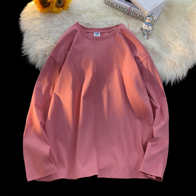 Damen Lässiges Langarmshirt aus hochwertiger Baumwolle ModeGeist