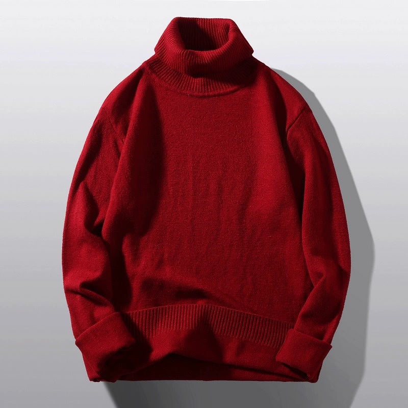 Herren bequemer Rollkragenpullover ModeGeist