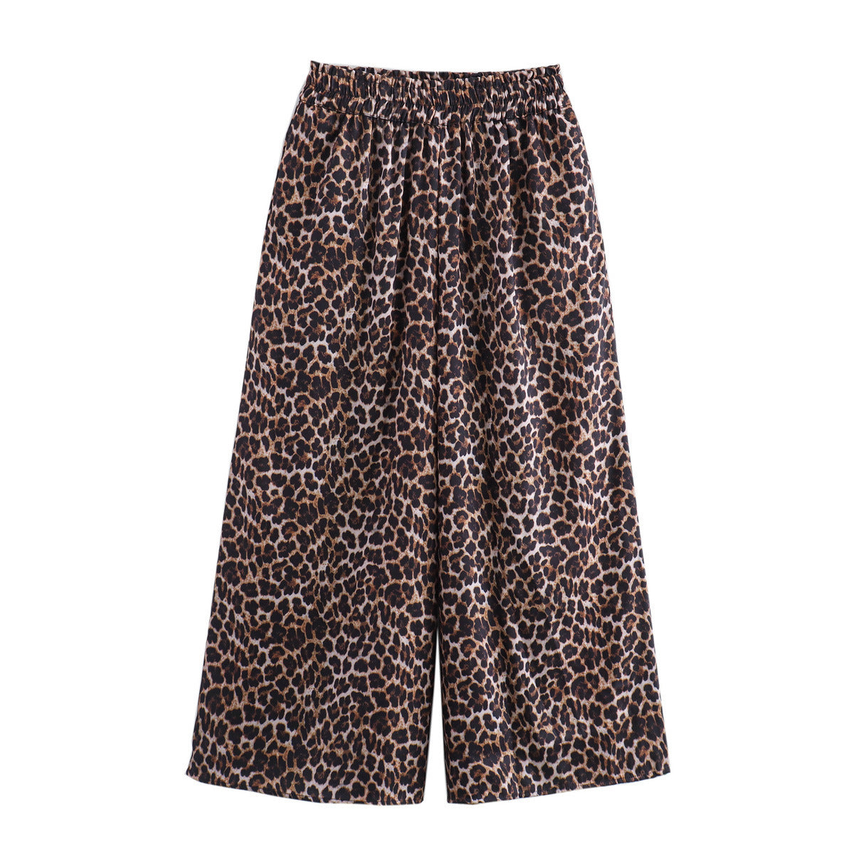 Women's Wide-Leg Animal Print Trousers MODEGEIST